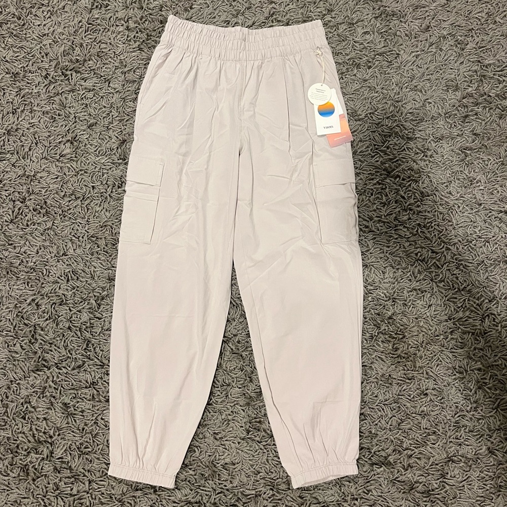 Vuori Light Gray Track Pants